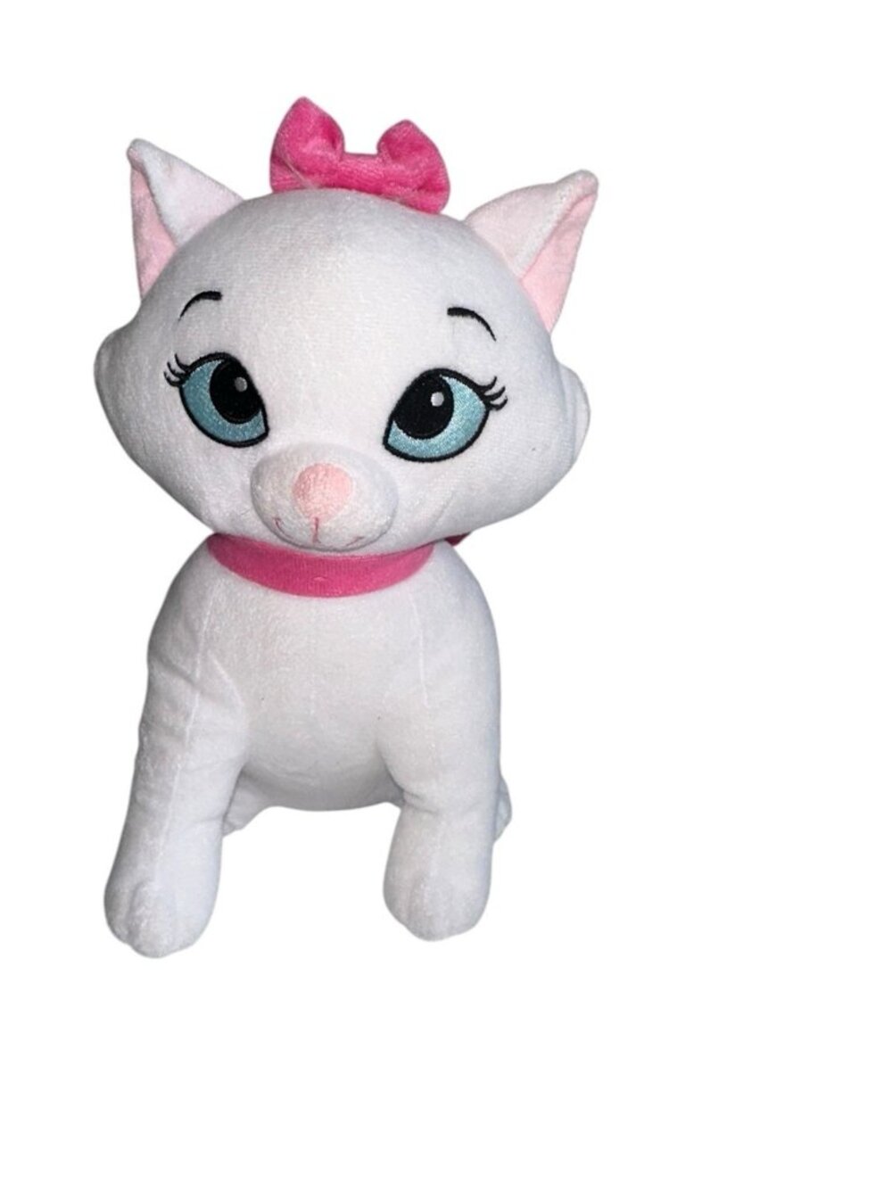 Disney Marie Plush White Aristocats Cat Pink Bow Just Play Kohls 2023